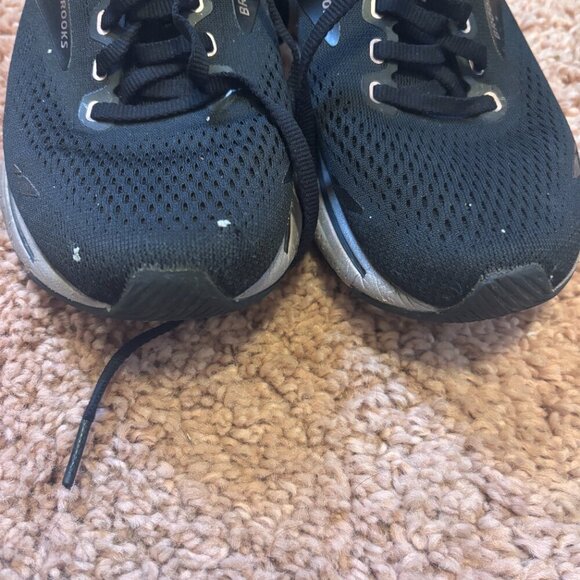 Brooks Ghost 15 Womens 7B Shoes Running Walking Black Pink/Purple 1203801B014 - Picture 2 of 7